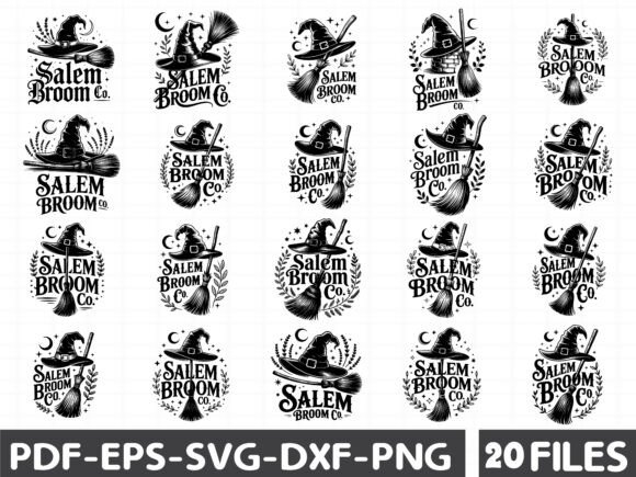 Download Vintage Halloween Salem Witch Broom - Broom Collection