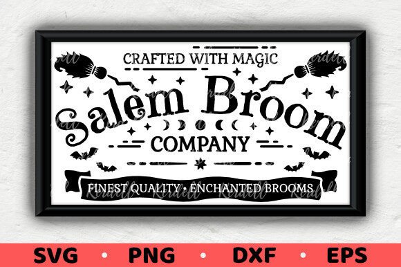 Download Salem Broom Company Halloween Witch Sing - Broom Collection